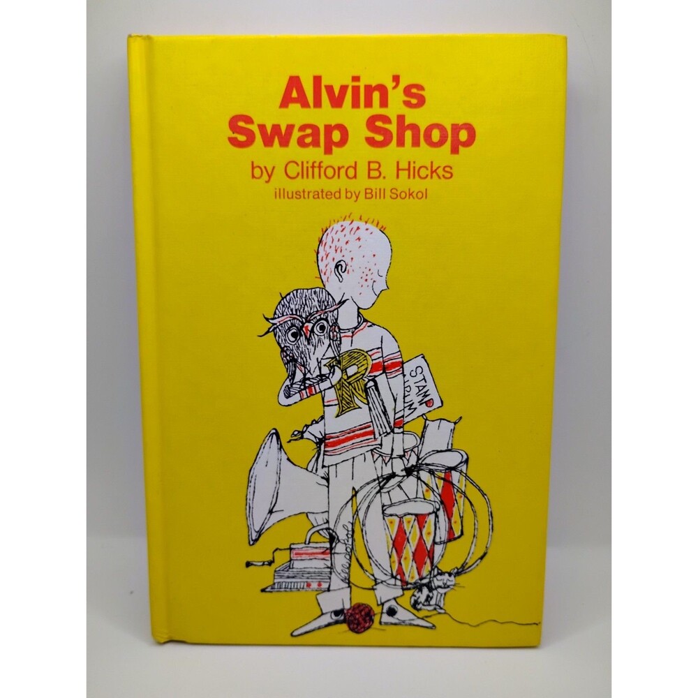 VINTAGE Alvin's Swap Shop Hardcover Clifford B. Hicks Weekly Reader 1976 HTF!